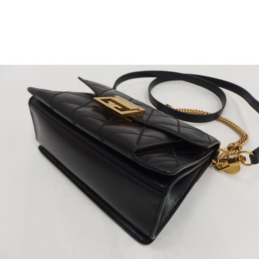 GIVENCHY ジバンシー/レザー2WAY/黒ショルダー//Aランク/82