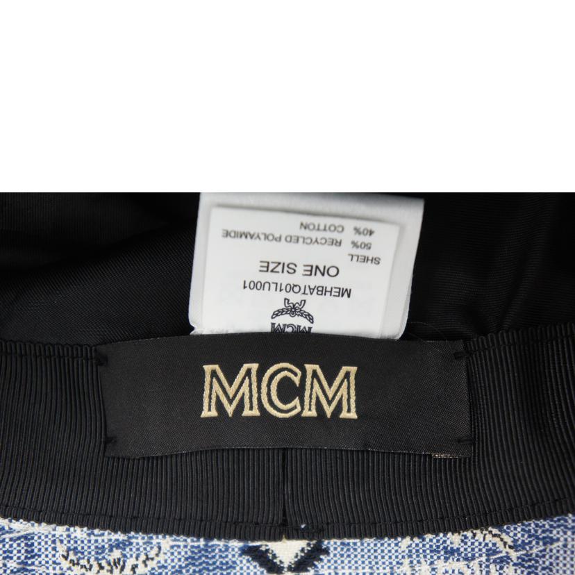 MCM エムシーエム/バケットハット ヴィンテージモノグラム/ジャカード/MEHBATQ01LU001//SAランク/75