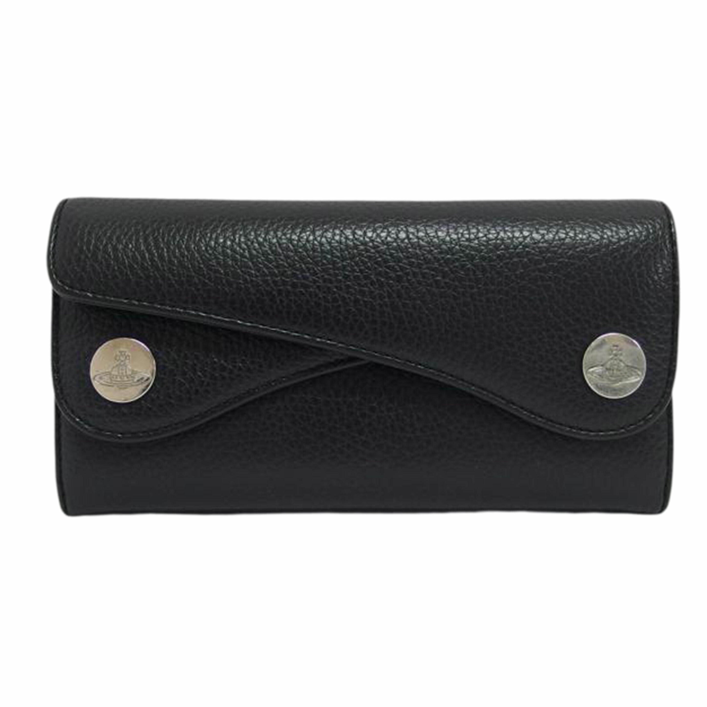 Vivienne.W ヴィヴィアンウエストウッド/DOT/ロングウォレット/ブラック/51060026//ABランク/04