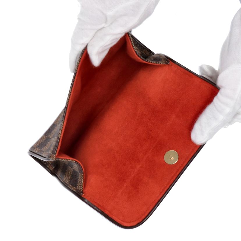 LV LV /ポシェット・フロランティーヌ/ダミエ・エベヌ/N51856//FL0045/Aランク/75