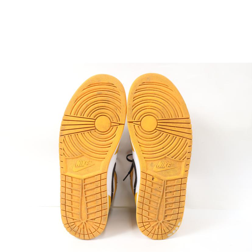 NIKE ナイキ/エアジョーダン1ミッド/29.0cm/AIR JORDAN 1 MID TAXI 29cm バスケットシューズ バッシュ イエロー/554724-701//Bランク/65