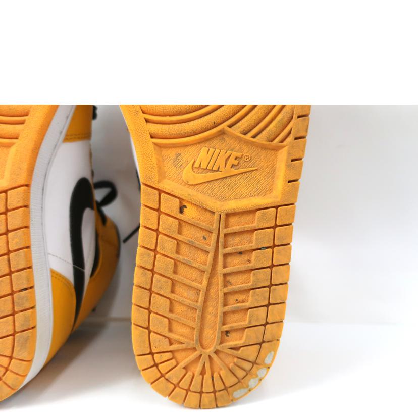 NIKE ナイキ/エアジョーダン1ミッド/29.0cm/AIR JORDAN 1 MID TAXI 29cm バスケットシューズ バッシュ イエロー/554724-701//Bランク/65