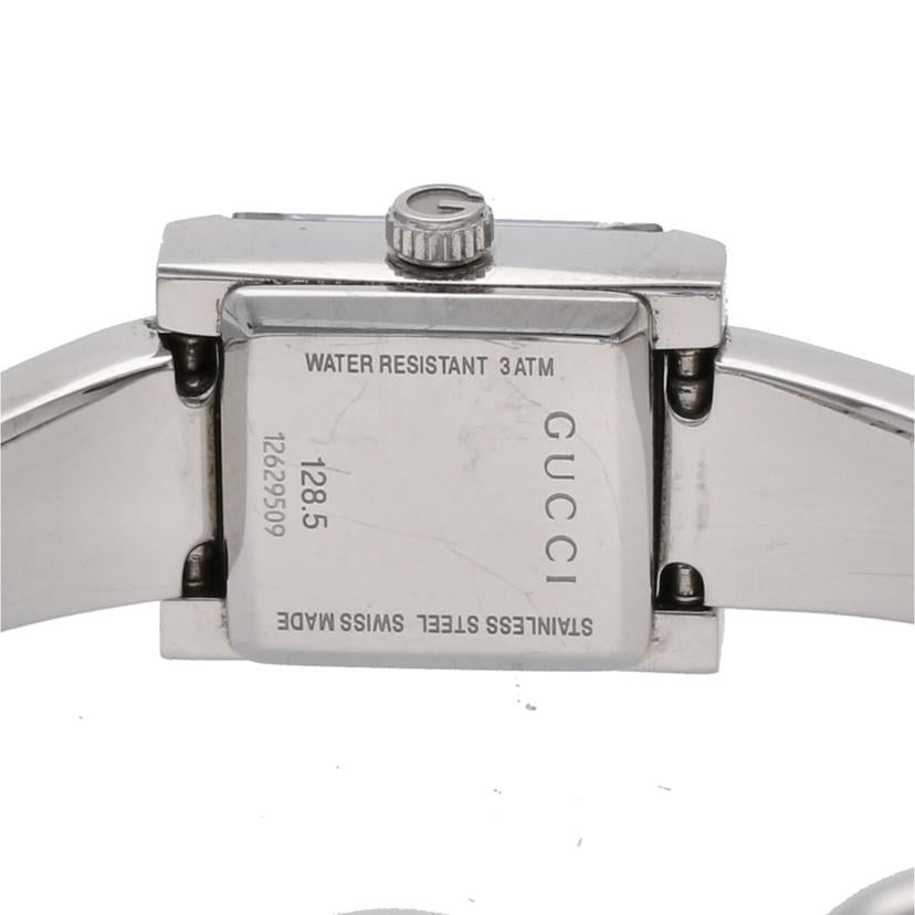 GUCCI グッチ/Gフレーム ダイヤベゼルバングルウォッチ/YA128504//12629509/Bランク/75