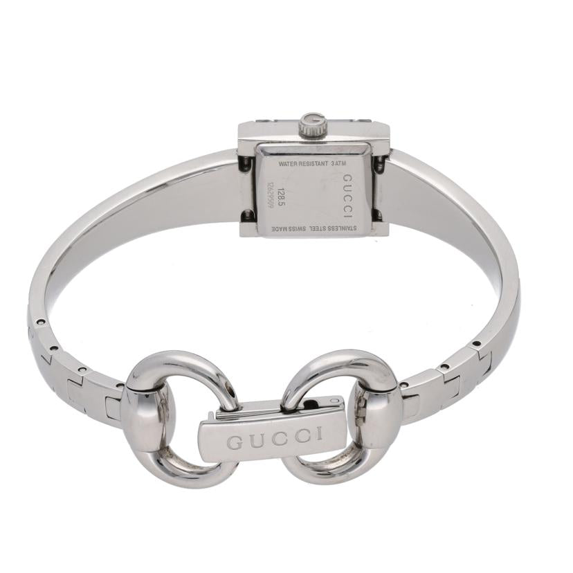 GUCCI グッチ/Gフレーム ダイヤベゼルバングルウォッチ/YA128504//12629509/Bランク/75