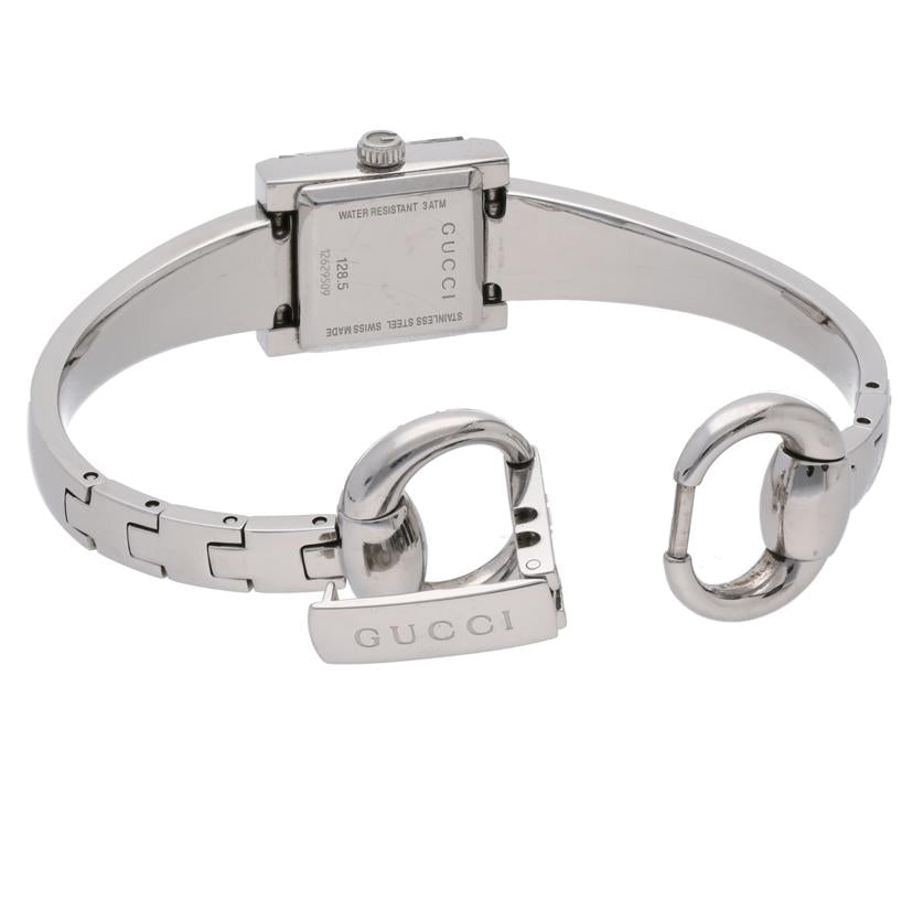 GUCCI グッチ/Gフレーム ダイヤベゼルバングルウォッチ/YA128504//12629509/Bランク/75