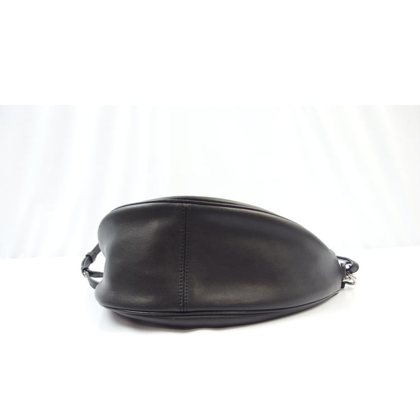 Et/clo エックロ/エックロ レザー2wayショルダーバッグ ブラック//ABランク/83