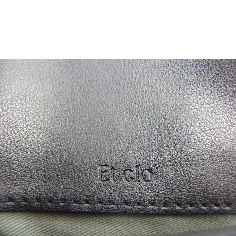 Et/clo エックロ/エックロ レザー2wayショルダーバッグ ブラック//ABランク/83