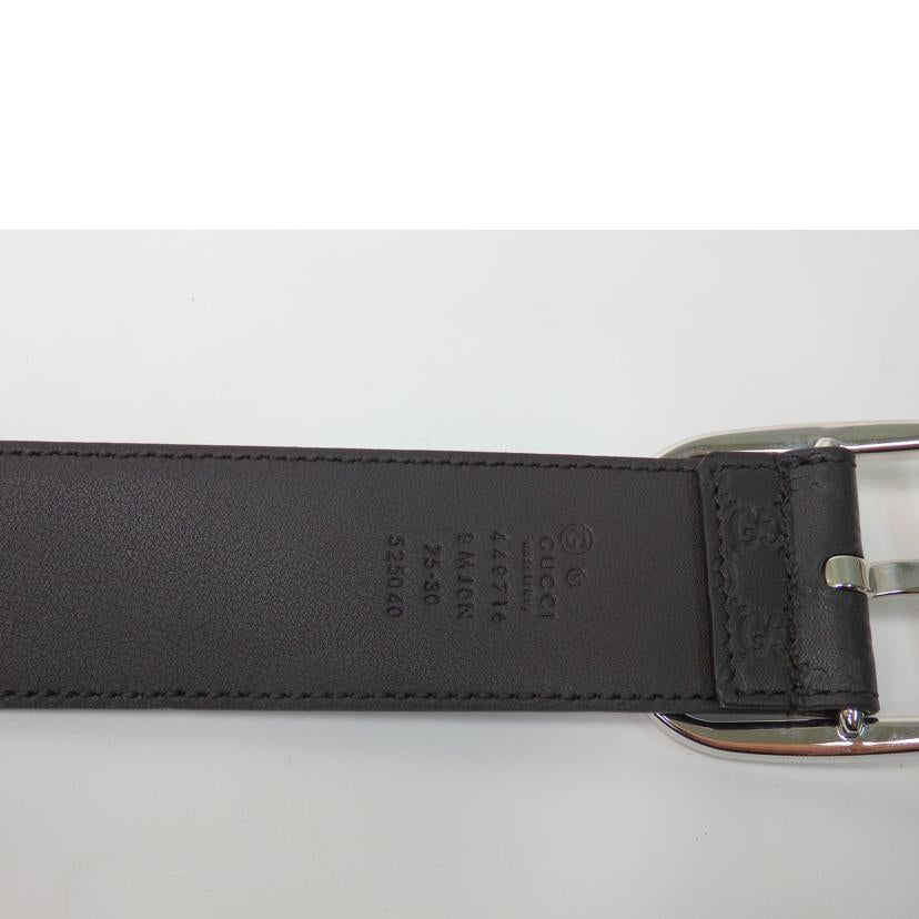 GUCCI グッチ/マイクログッチシマベルト/75cm/449716//525040/Aランク/84