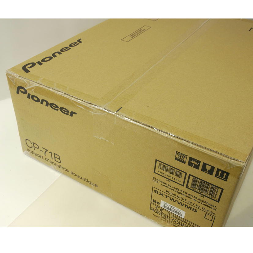 PIONEERパイオニア/スピーカースタンド/CP-71B/Sランク/75