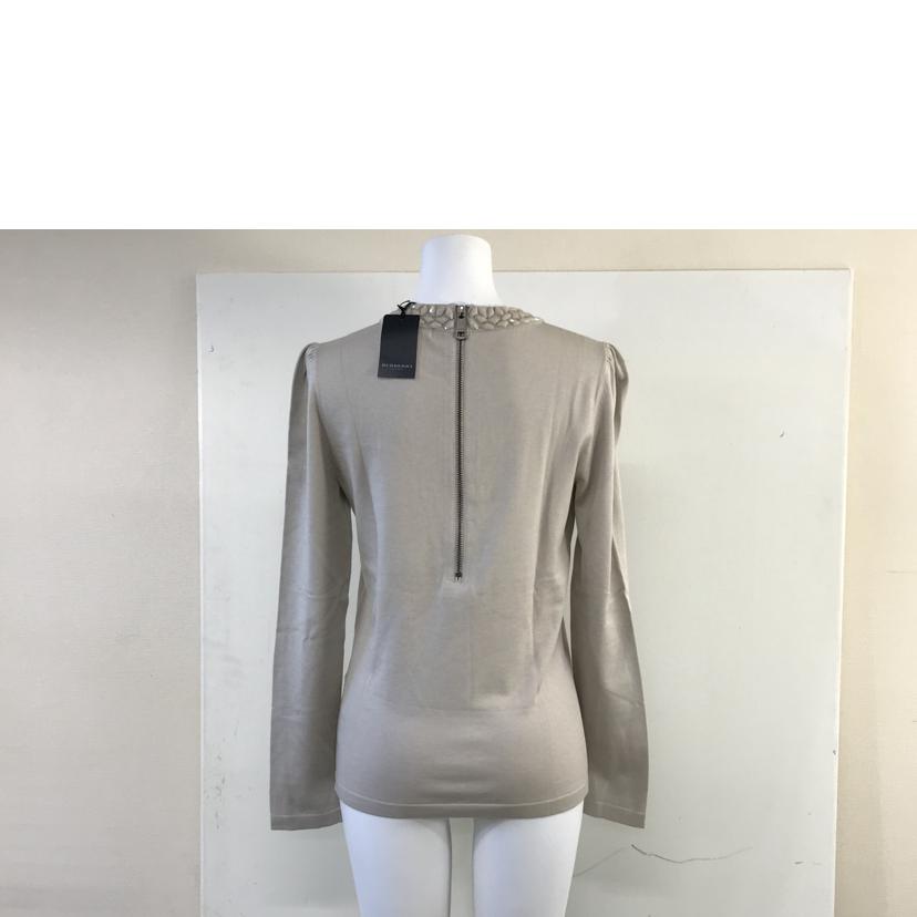 BURBERRY LONDON バーバリーロンドン/ビジュー付ニットカットソー/B1N03-507-40/Sランク/51