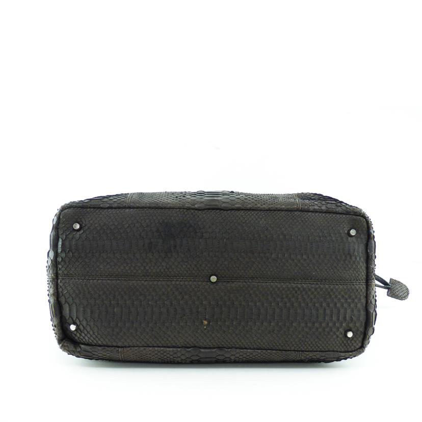 ヘビ革トートバッグ//ABランク/64