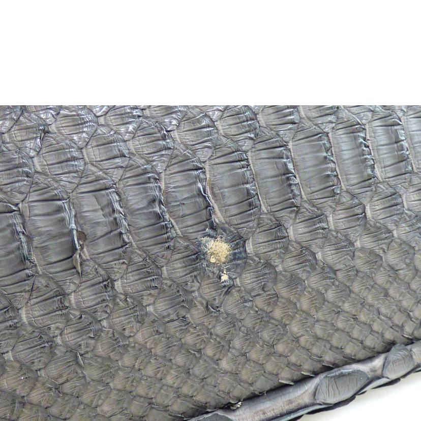 ヘビ革トートバッグ//ABランク/64