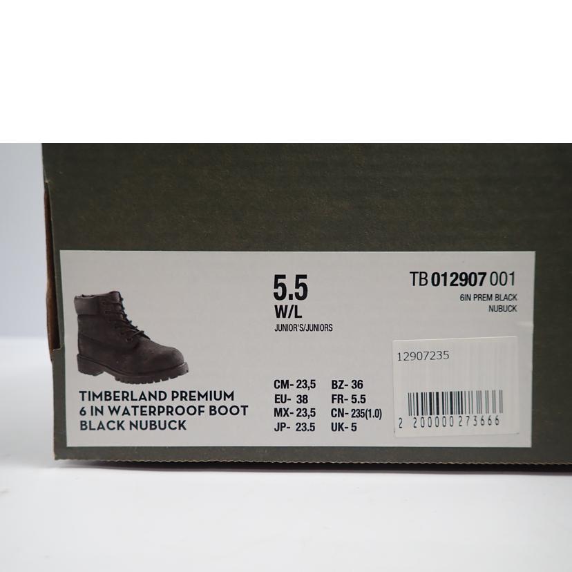 Timberland ティンバーランド/プレミアム 6インチ/TB012907 001//23.5cm/Cランク/62