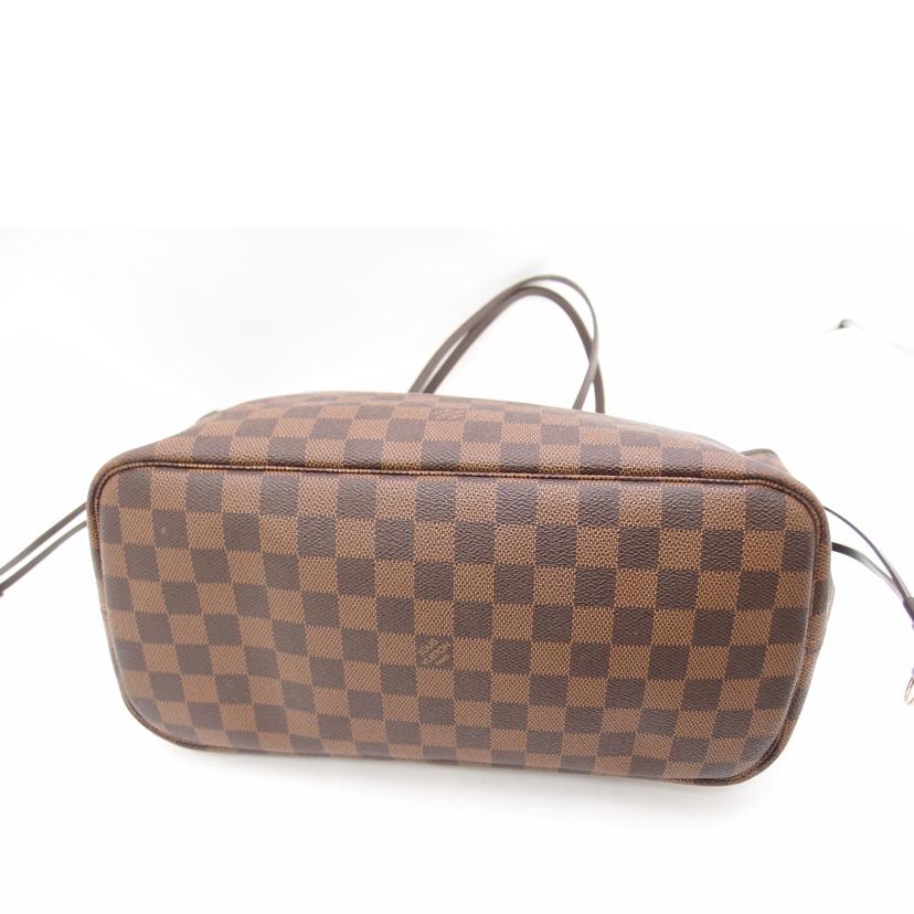 LOUIS VUITTON ルイ・ヴィトン トートバッグ 肩掛け 市松模様 ブラウン レディース/ネヴァーフルMM/ダミエ・エベヌ/N51105//SA3172/ABランク/69