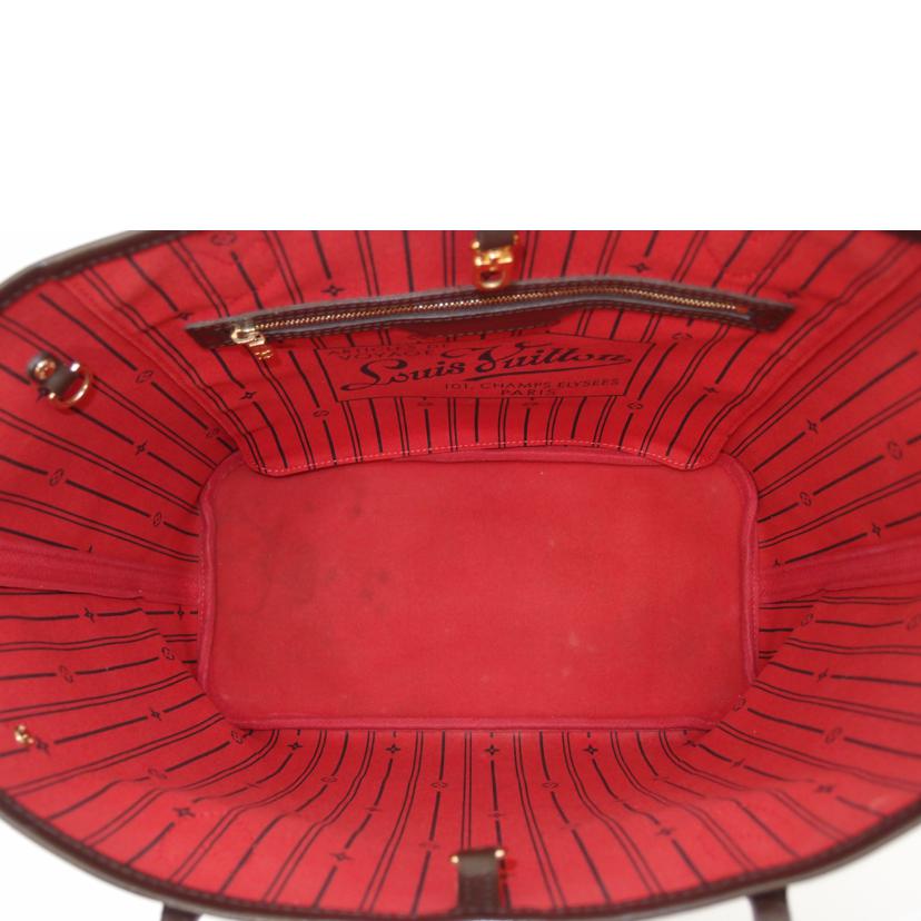 LOUIS VUITTON ルイ・ヴィトン トートバッグ 肩掛け 市松模様 ブラウン レディース/ネヴァーフルMM/ダミエ・エベヌ/N51105//SA3172/ABランク/69