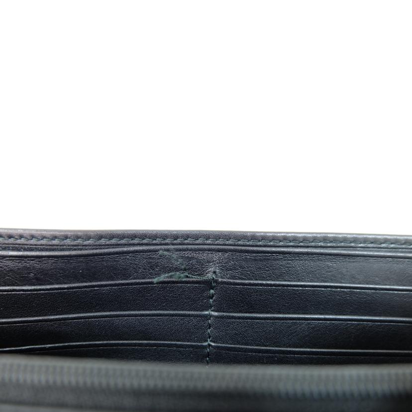 GUCCI グッチ/インターロッキングロゴシマレザー長財布/232434//1147/Bランク/71