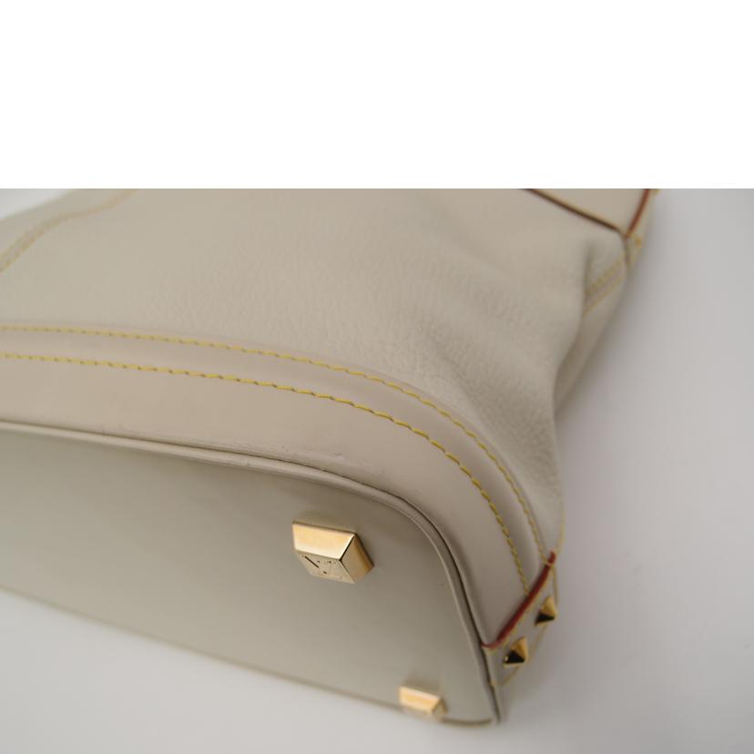LOUIS VUITTON ルイ・ヴィトン ハンドバッグ 手提げ レザー 白 レディース/ロックイットMM/スハリ/ブロン/M91874//DU1026/ABランク/69