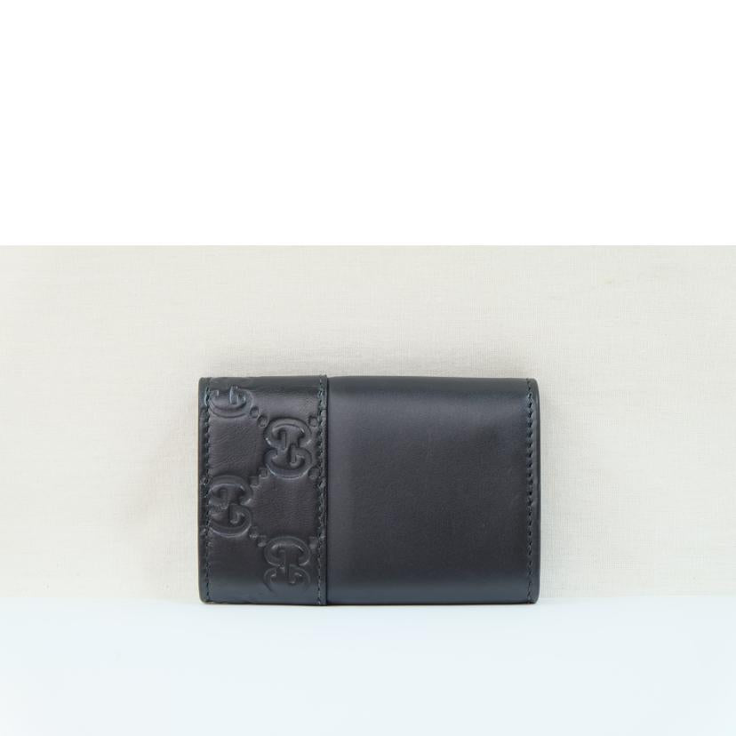 GUCCI グッチ/シマ×カーフレザー6連キーケース/256433//0929/ABランク/71