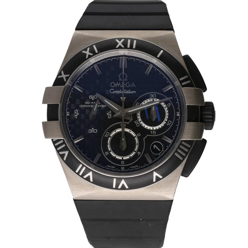 OMEGA オメガ/コンステレーションダブルイーグル コーアクシャルクロノグラフ ミッションヒルズワールドカップ/121.92.35.50.01.001//78468946/ABランク/75