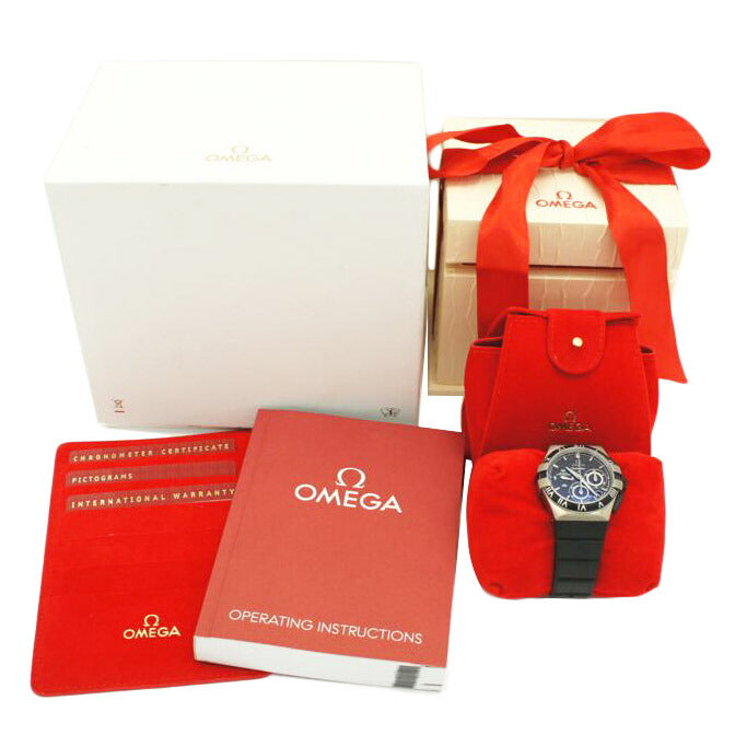 OMEGA オメガ/コンステレーションダブルイーグル コーアクシャルクロノグラフ ミッションヒルズワールドカップ/121.92.35.50.01.001//78468946/ABランク/75