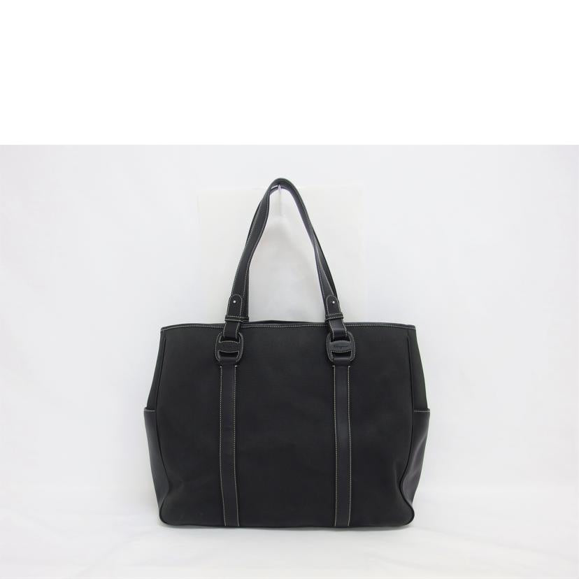 Ferragamo フェラガモ/キャンバス レザートートバッグ/ブラック//AU-**********/Bランク/04