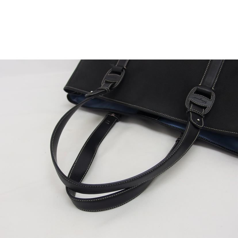 Ferragamo フェラガモ/キャンバス レザートートバッグ/ブラック//AU-**********/Bランク/04