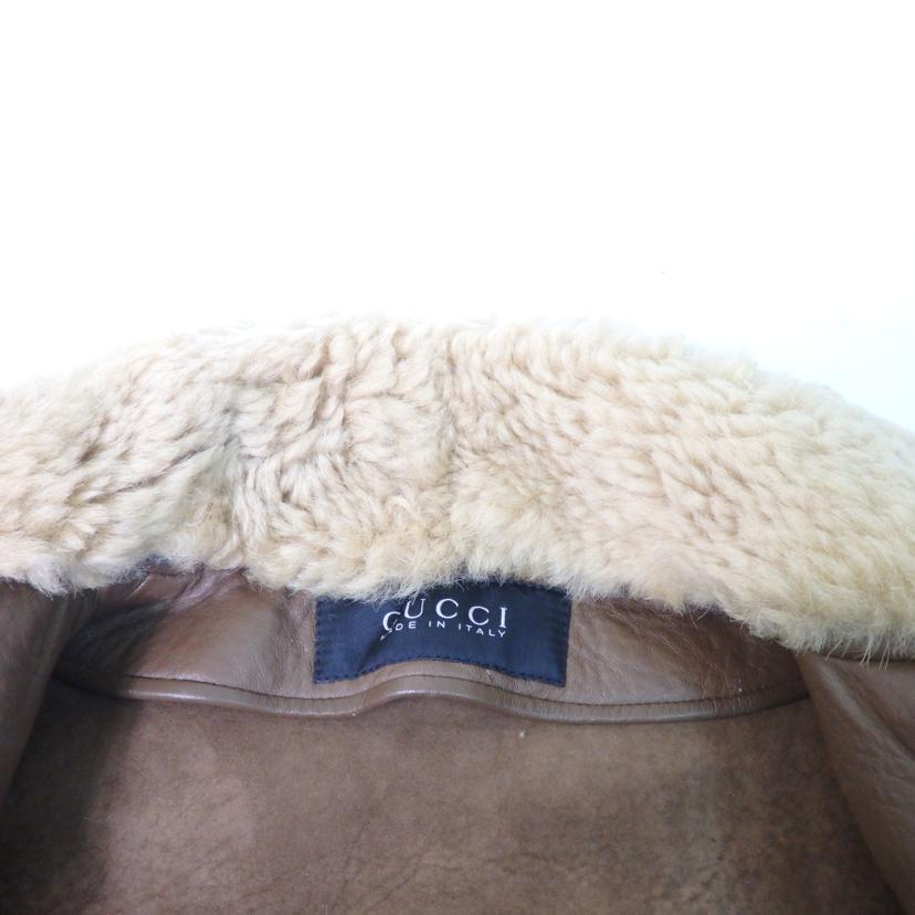 GUCCI グッチ/ラムレザーダブルライダースジャケット#44/359484//XG065/ABランク/84