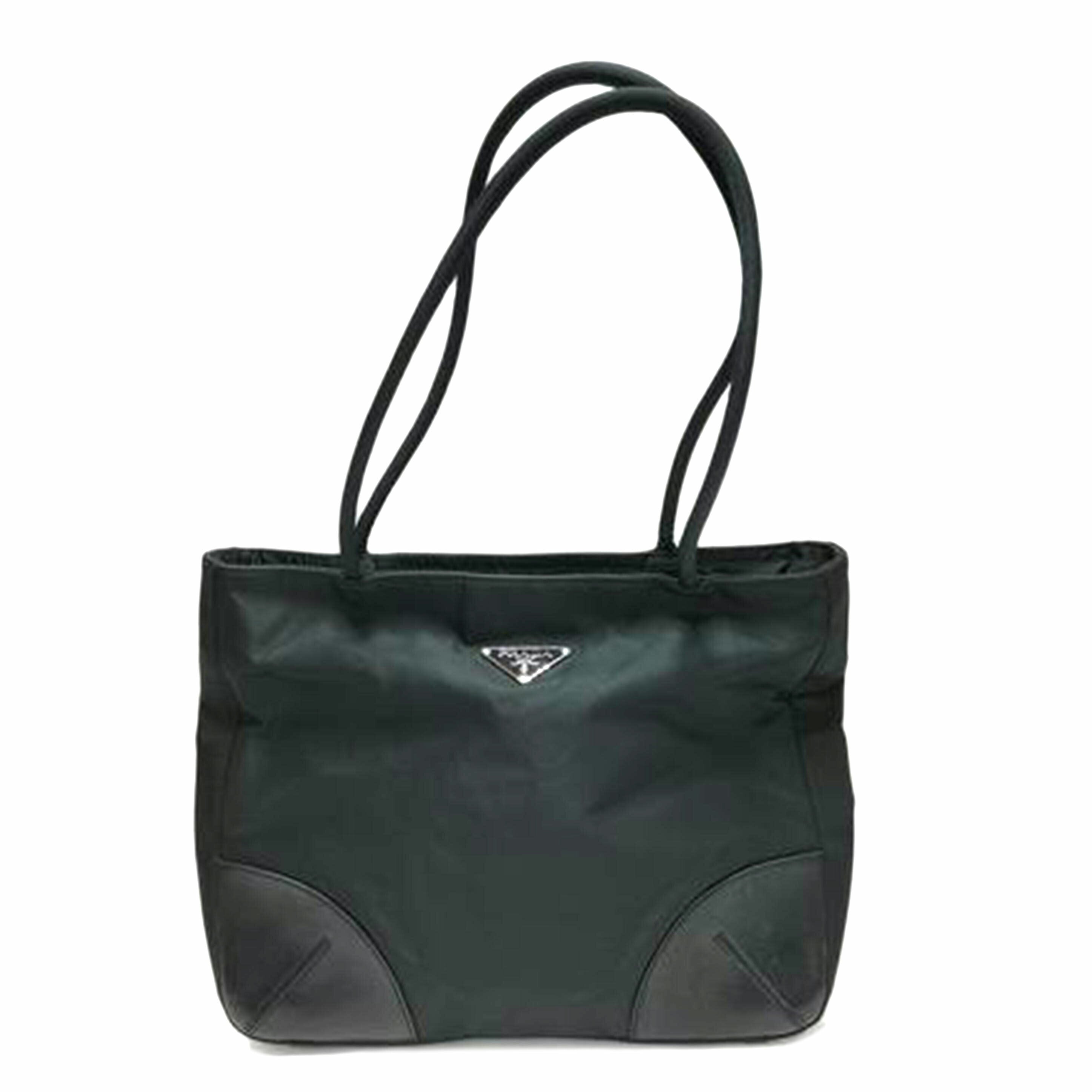 PRADA プラダ/ナイロン レザー ミニトートバッグ//ABランク/52