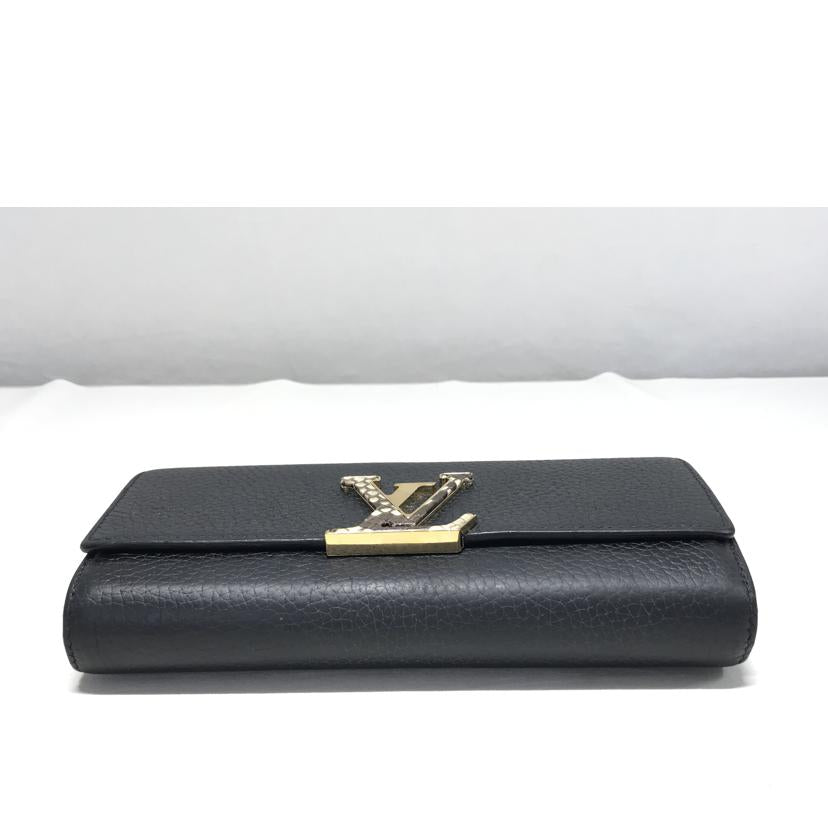 LV ルイヴィトン/ポルトフォイユカプシーヌ パイソン/N90129//MI1146/BCランク/51