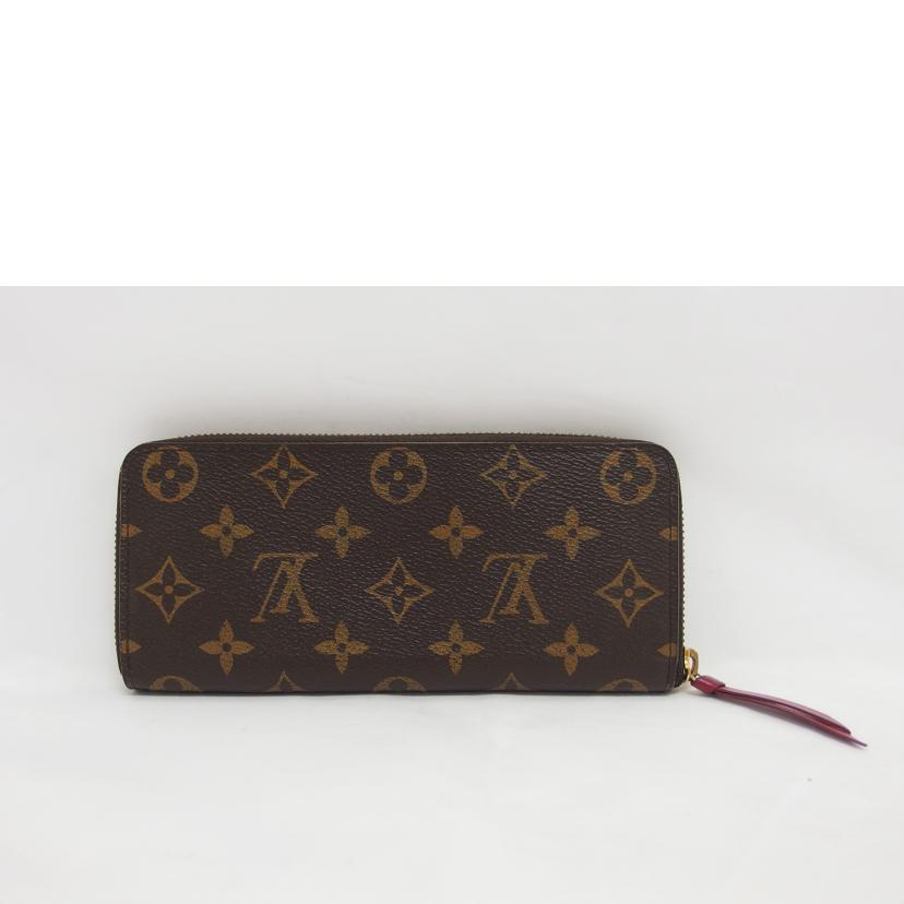 LV ルイヴィトン/ポルトフォイユ・クレマンス/モノグラム/フューシャ/M60742//SP1138/ABランク/04