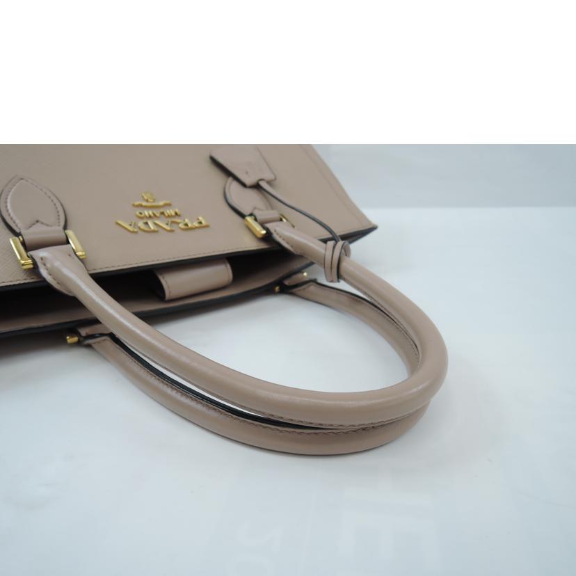 PRADA プラダ/サフィアーノ/2Wayショルダーバッグ/1BA228//203/Bランク/06
