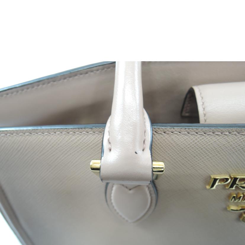 PRADA プラダ/サフィアーノ/2Wayショルダーバッグ/1BA228//203/Bランク/06