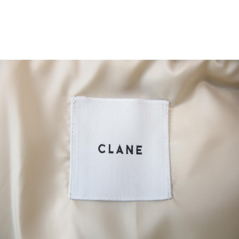 CLANE クラネ/CLANE カールファー ショートコート スタンドカラー ホワイト サイズ2/11101-0112//ABランク/83