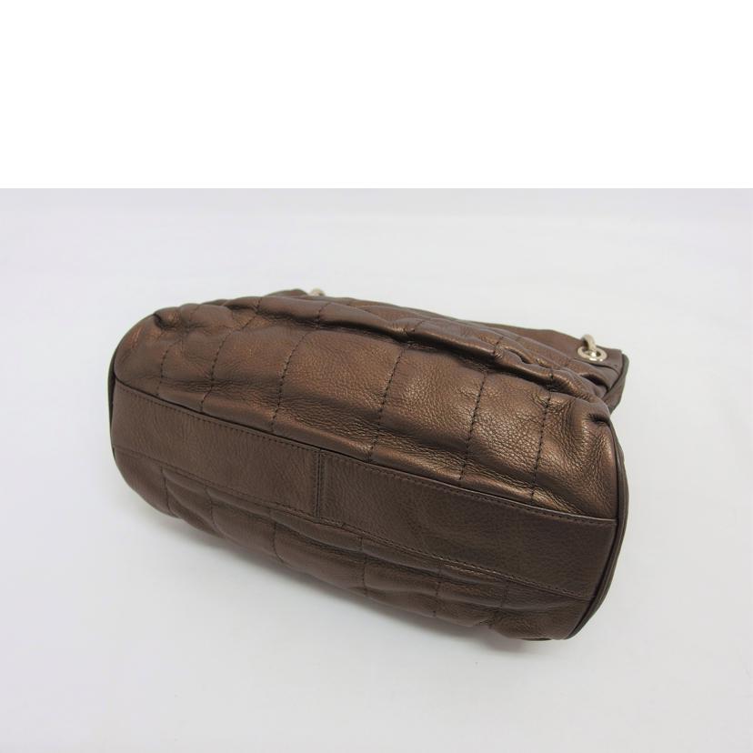 Cole Haan コールハーン/レザーハンドバッグ/ゴールドブラウン//ABランク/04