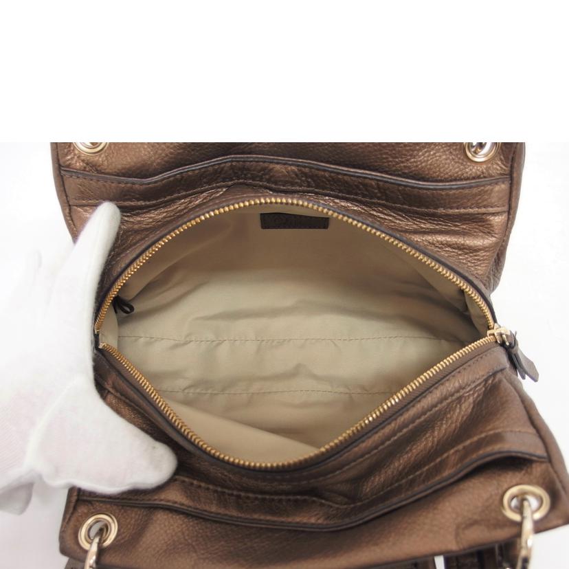 Cole Haan コールハーン/レザーハンドバッグ/ゴールドブラウン//ABランク/04