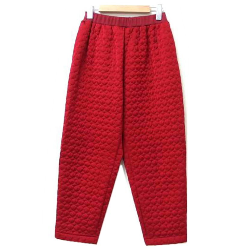 MARMARI マルマリ/MARMARI キルティングパンツ レッド サイズ表記無//ABランク/83