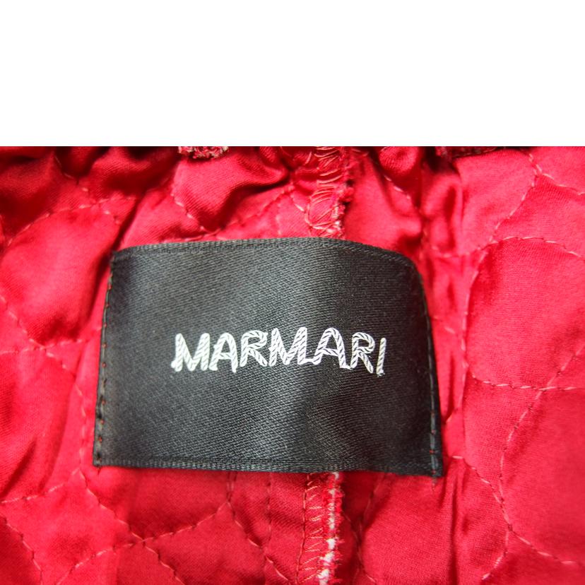 MARMARI マルマリ/MARMARI キルティングパンツ レッド サイズ表記無//ABランク/83