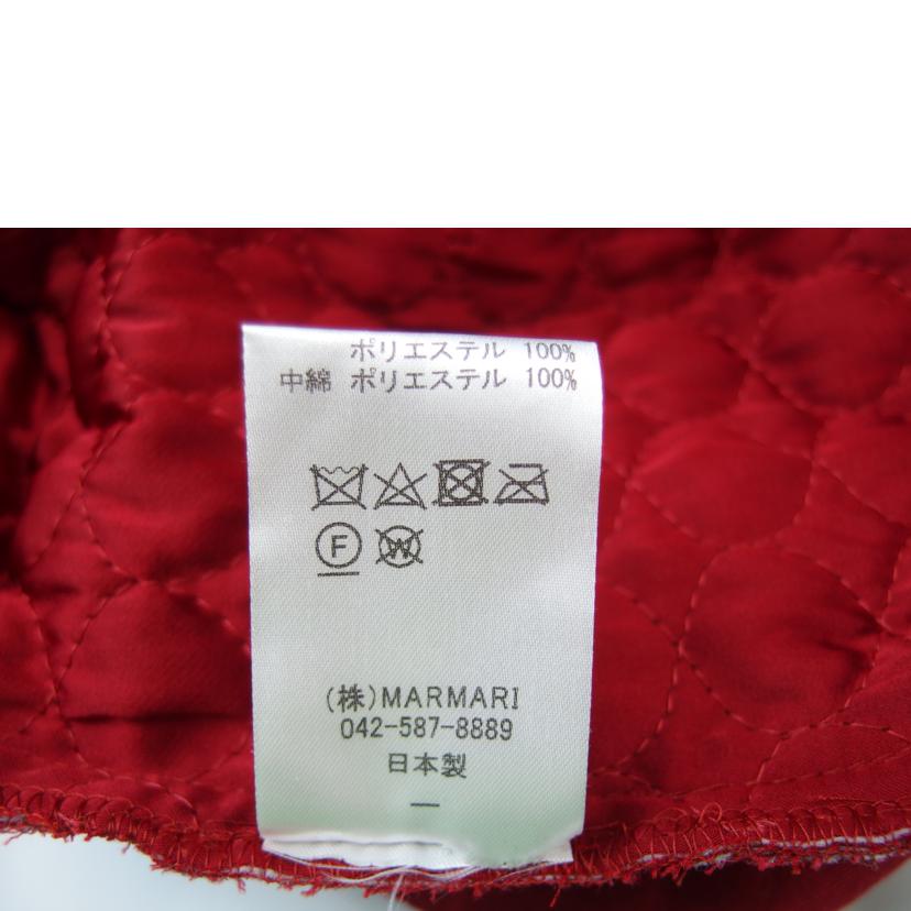 MARMARI マルマリ/MARMARI キルティングパンツ レッド サイズ表記無//ABランク/83