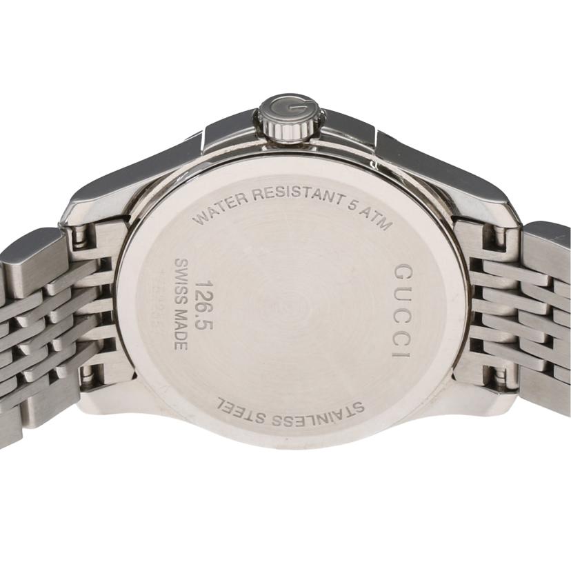 GUCCI グッチ/Gタイムレス・ブラック/レディース/クオーツ/YA1265006//175*****/Bランク/03