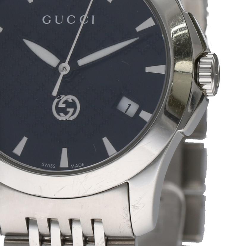 GUCCI グッチ/Gタイムレス・ブラック/レディース/クオーツ/YA1265006//175*****/Bランク/03