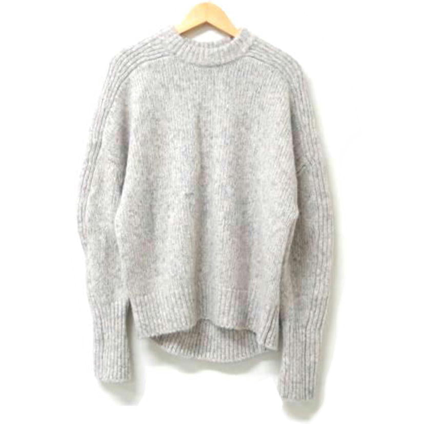 HYKE/HYKE ALPACOTTON クルーネックセーター ライトグレー サイズ1/212-11233 013//ABランク/83