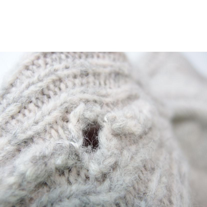 HYKE/HYKE ALPACOTTON クルーネックセーター ライトグレー サイズ1/212-11233 013//ABランク/83
