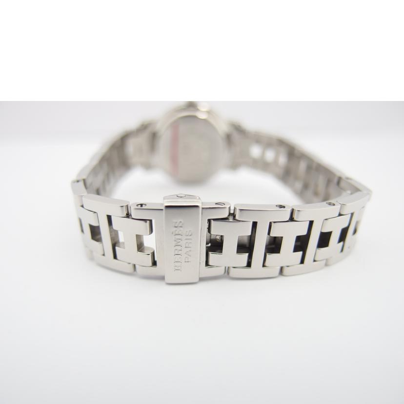 HERMES エルメス/クリッパーナクレ/クオーツ/シェル文字盤/腕周り約16cm/CL4.210//2153047/ABランク/83