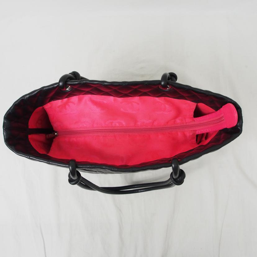 CHANEL/カンボンライン/ラージトート/A25169//9701423/Bランク/78