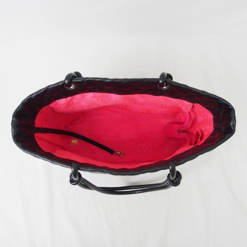 CHANEL/カンボンライン/ラージトート/A25169//9701423/Bランク/78