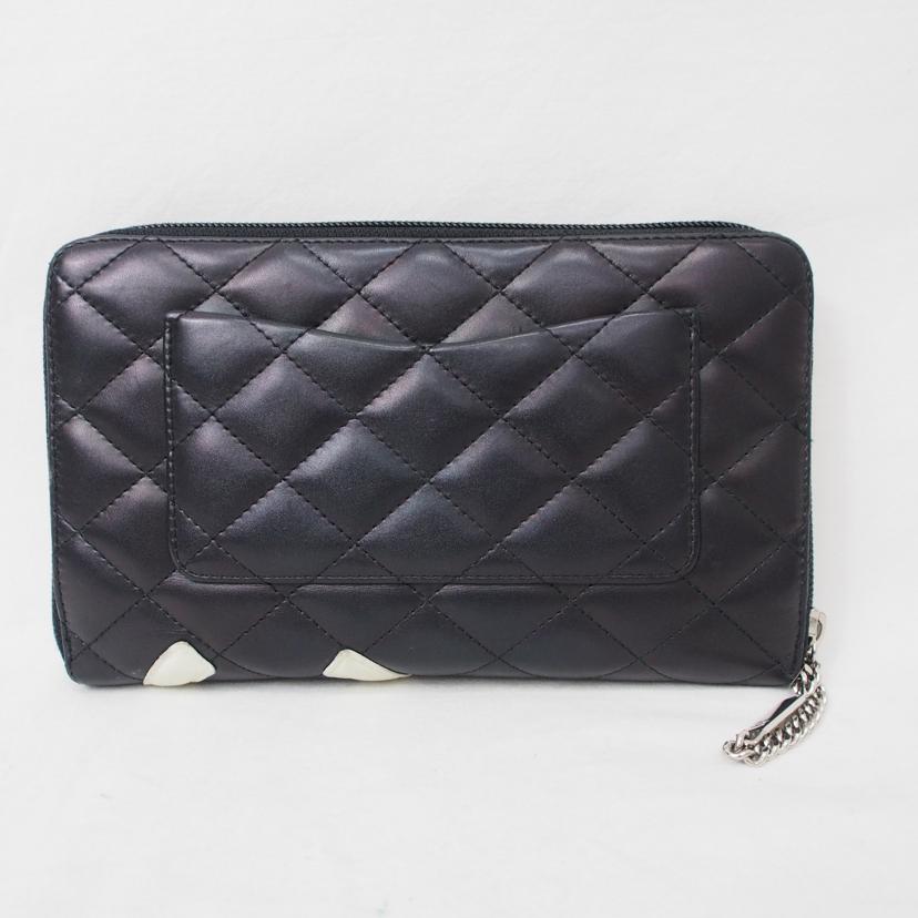 CHANEL/カンボンライン/ジッピーオーガナイザー/A48660//14141631/Bランク/78