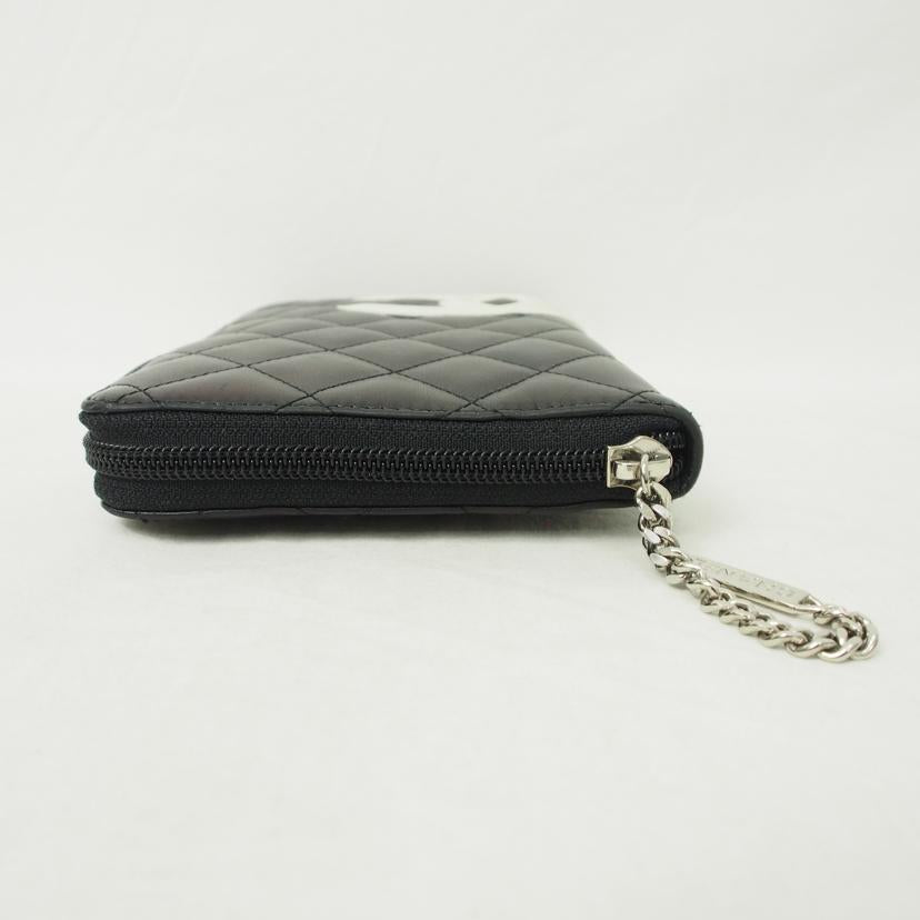 CHANEL/カンボンライン/ジッピーオーガナイザー/A48660//14141631/Bランク/78