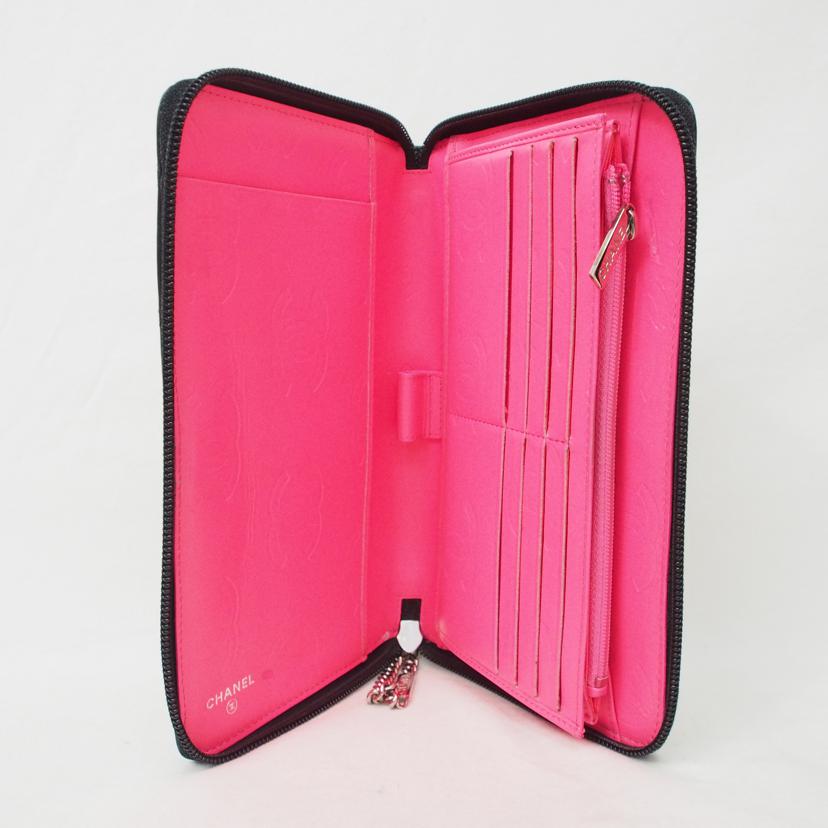 CHANEL/カンボンライン/ジッピーオーガナイザー/A48660//14141631/Bランク/78