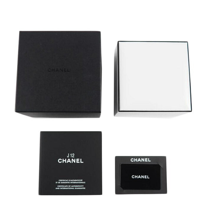 CHANEL シャネル/J12ホワイトセラミック12Pダイヤクオーツ/H1628//OK4****/ABランク/79