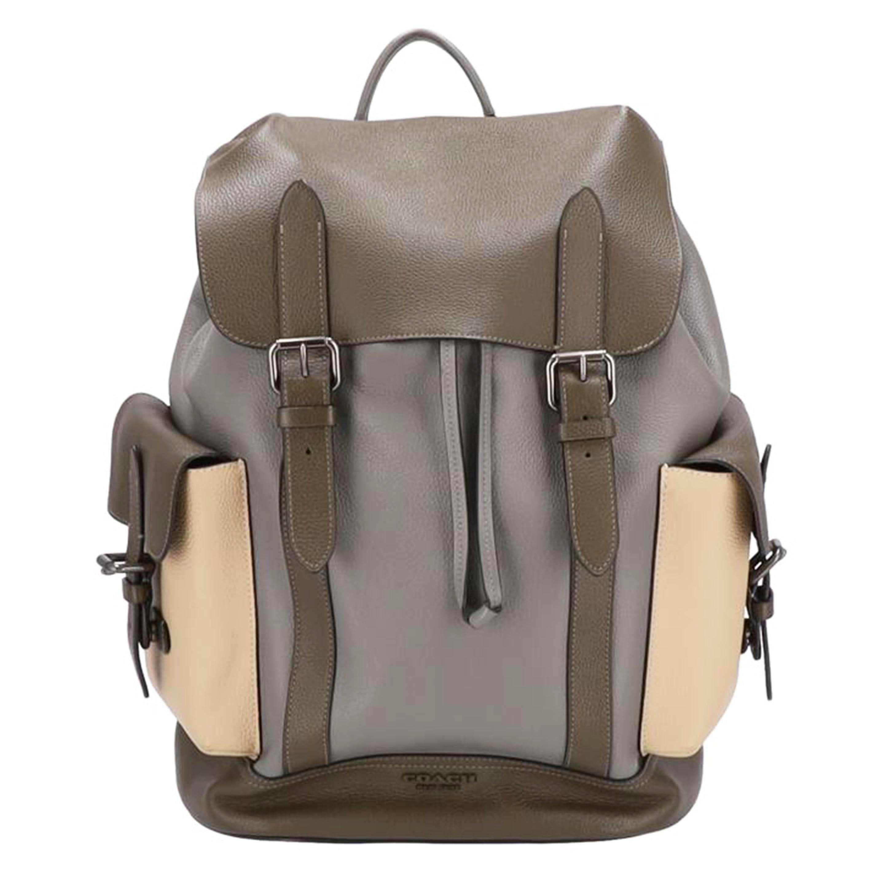 COACH コーチ/カラーブロックレザーハドソンバックパック/2390//D2021/Bランク/75